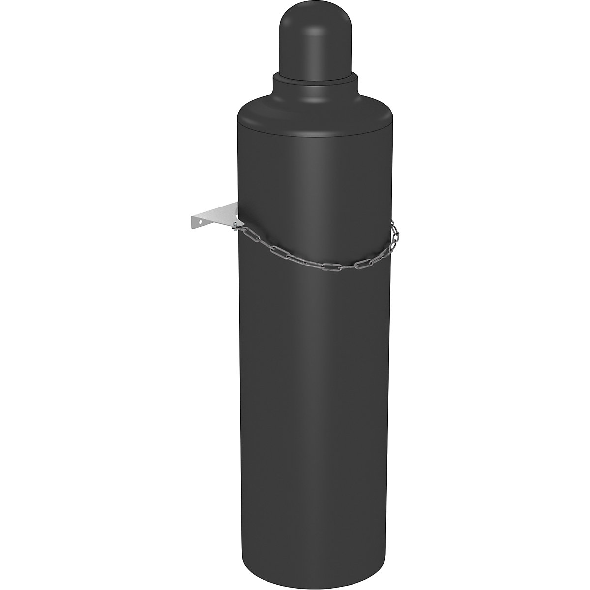 Gasflaschen-Wandhalterung eurokraft basic (Produktabbildung 6)-5
