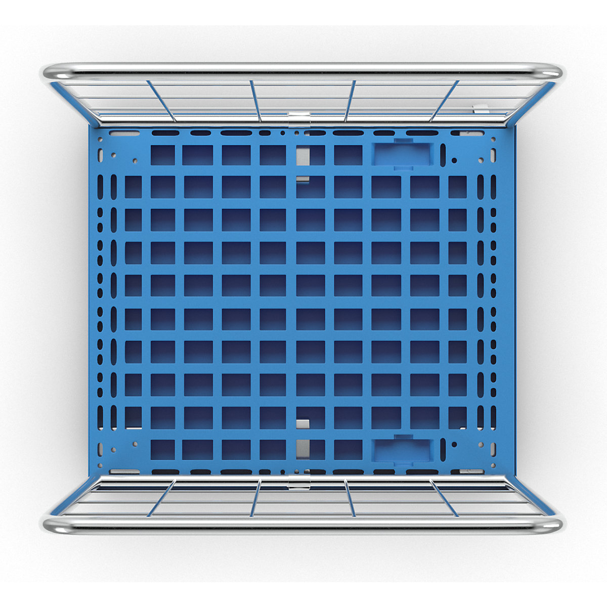 Rollbehälter mit Gitterwänden (Produktabbildung 3)-2