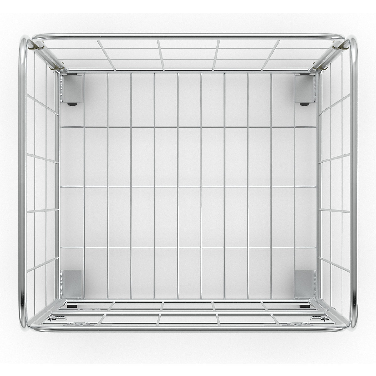 Rollbehälter, Vorderwand abklappbar und aufschwenkbar (Produktabbildung 7)-6