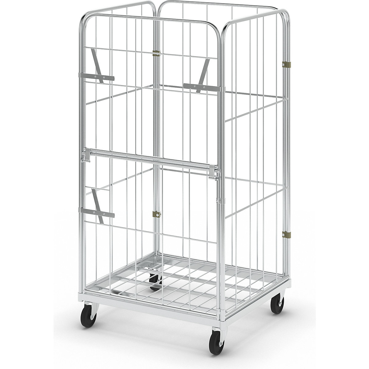 Rollbehälter, Vorderwand abklappbar und aufschwenkbar (Produktabbildung 8)-7