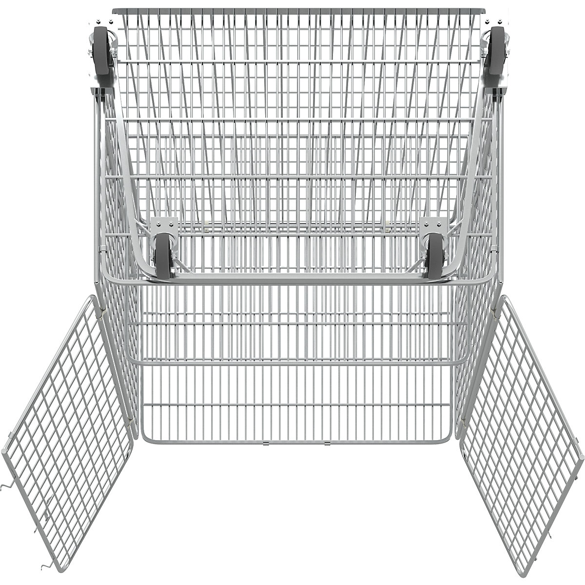 Rollbehälter mit Doppeltür (Produktabbildung 4)-3