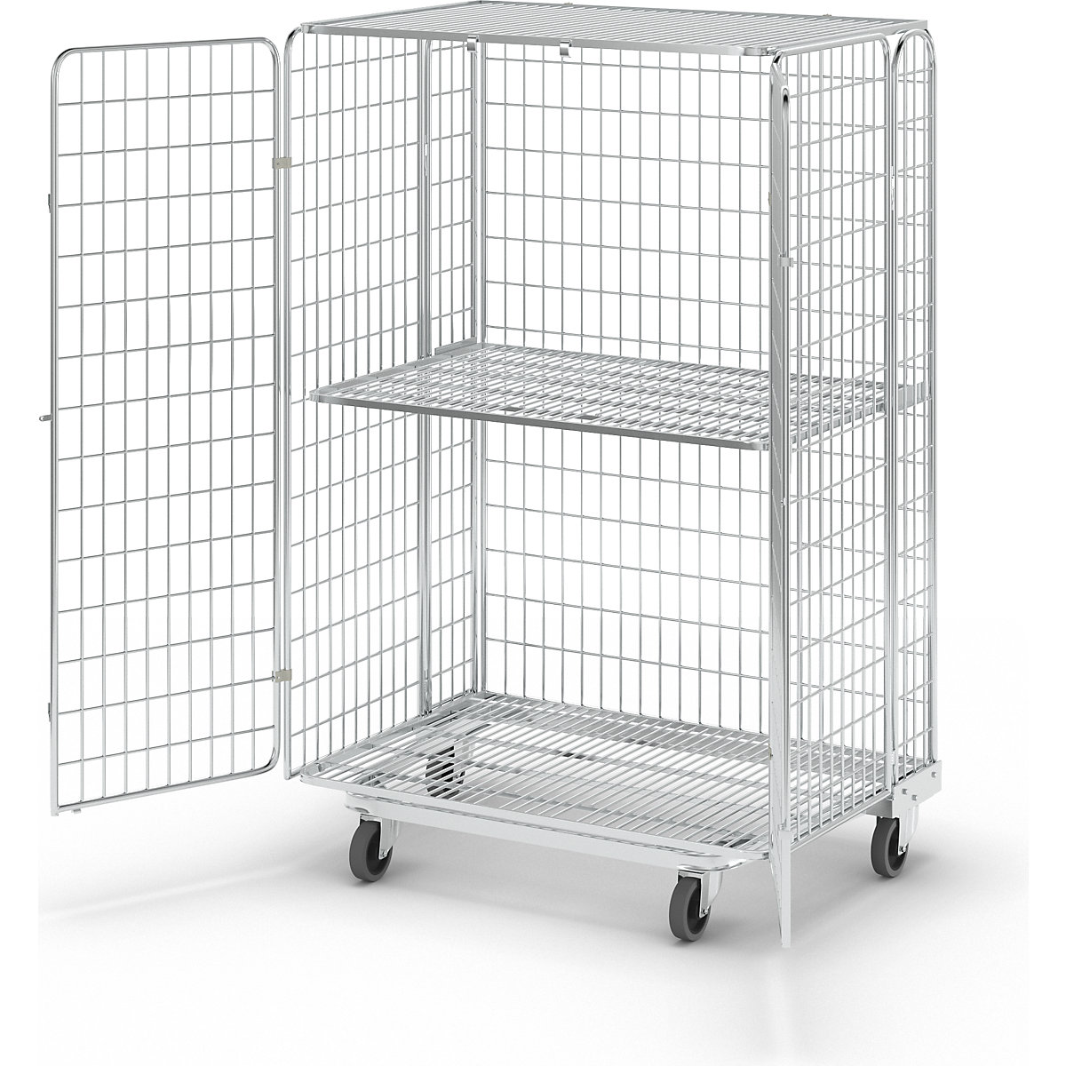 Rollbehälter mit Doppeltür (Produktabbildung 5)-4
