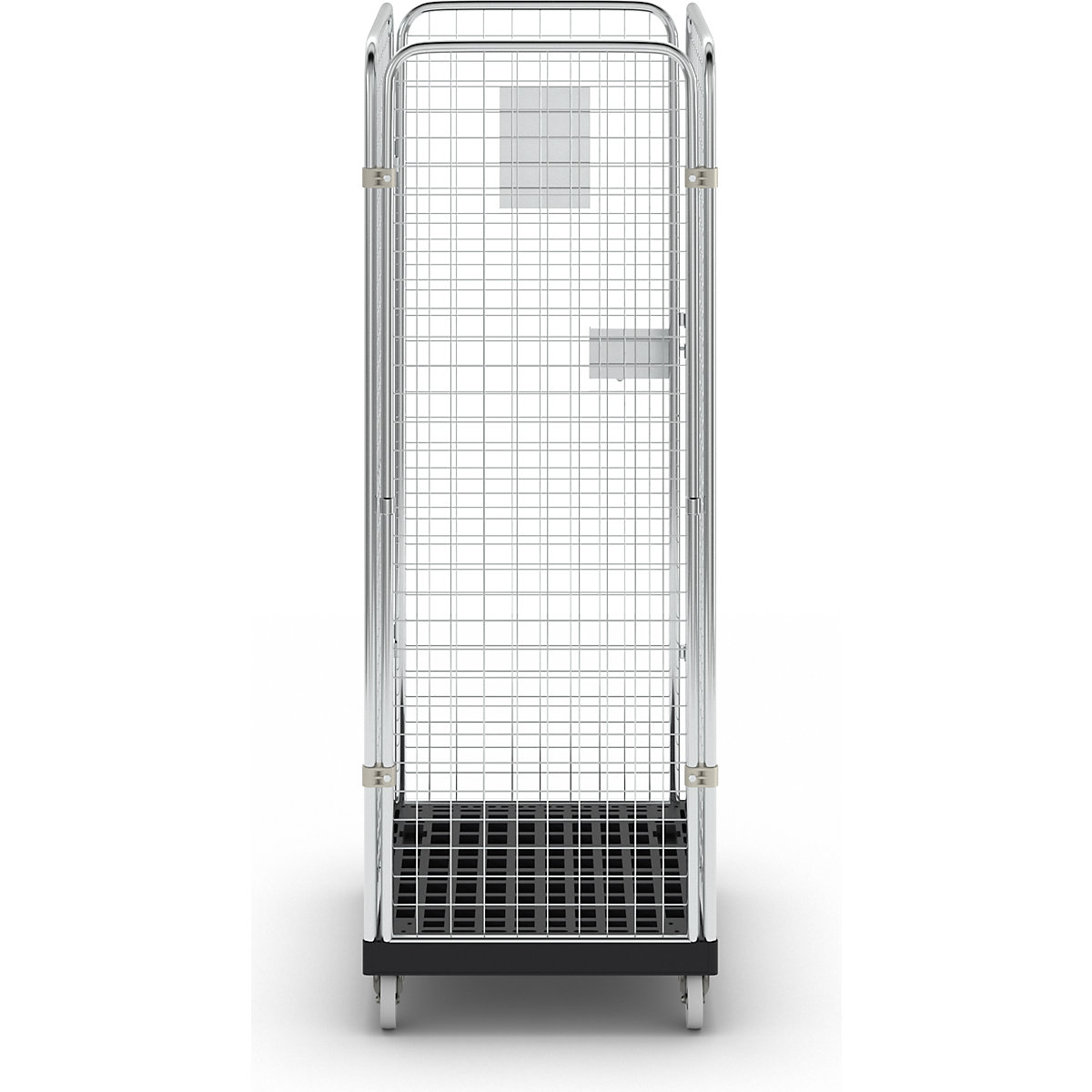 Rollbehälter mit Gitterwänden eurokraft basic (Produktabbildung 2)-1