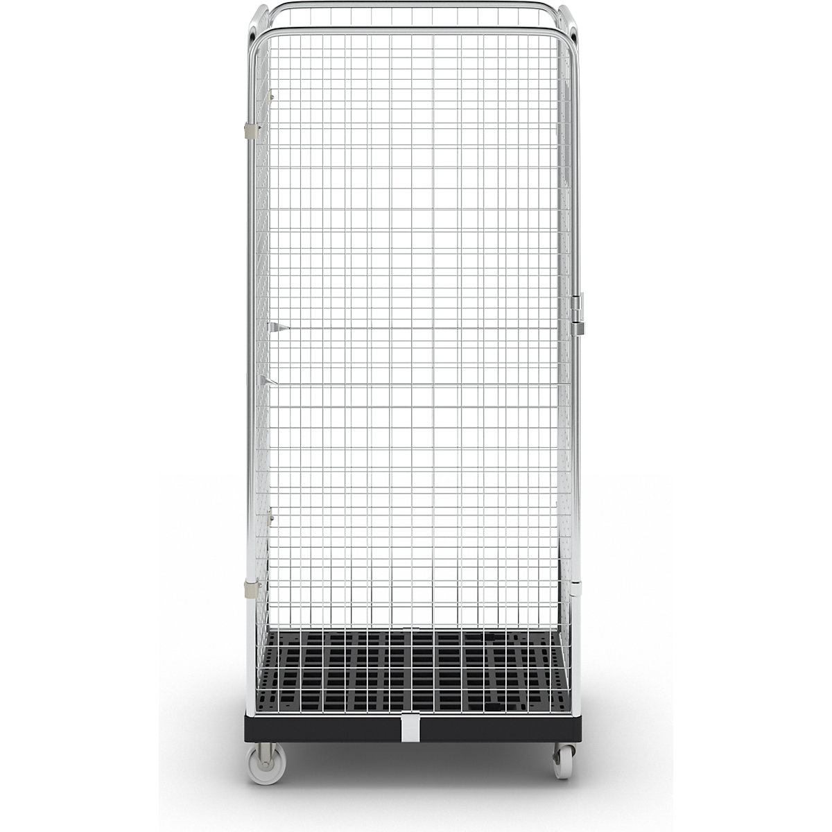 Rollbehälter mit Gitterwänden eurokraft basic (Produktabbildung 3)-2