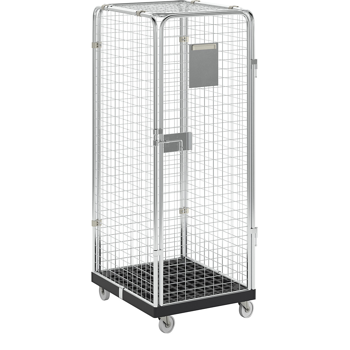 Rollbehälter mit Gitterwänden eurokraft basic (Produktabbildung 7)-6