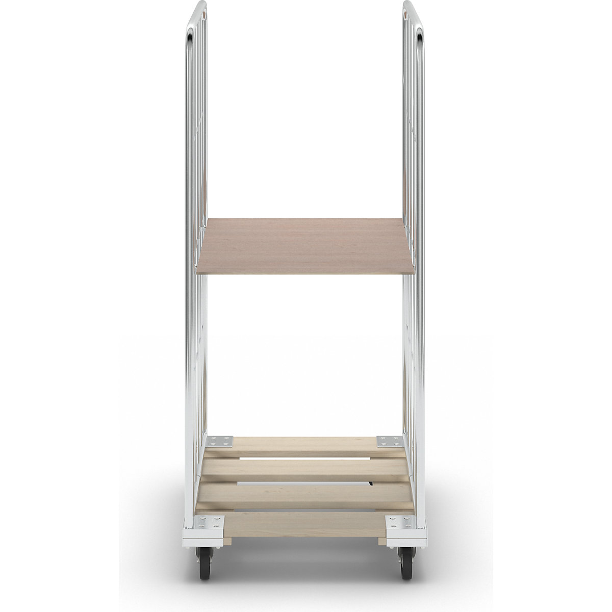 Rollbehälter mit Gitterwänden (Produktabbildung 2)-1