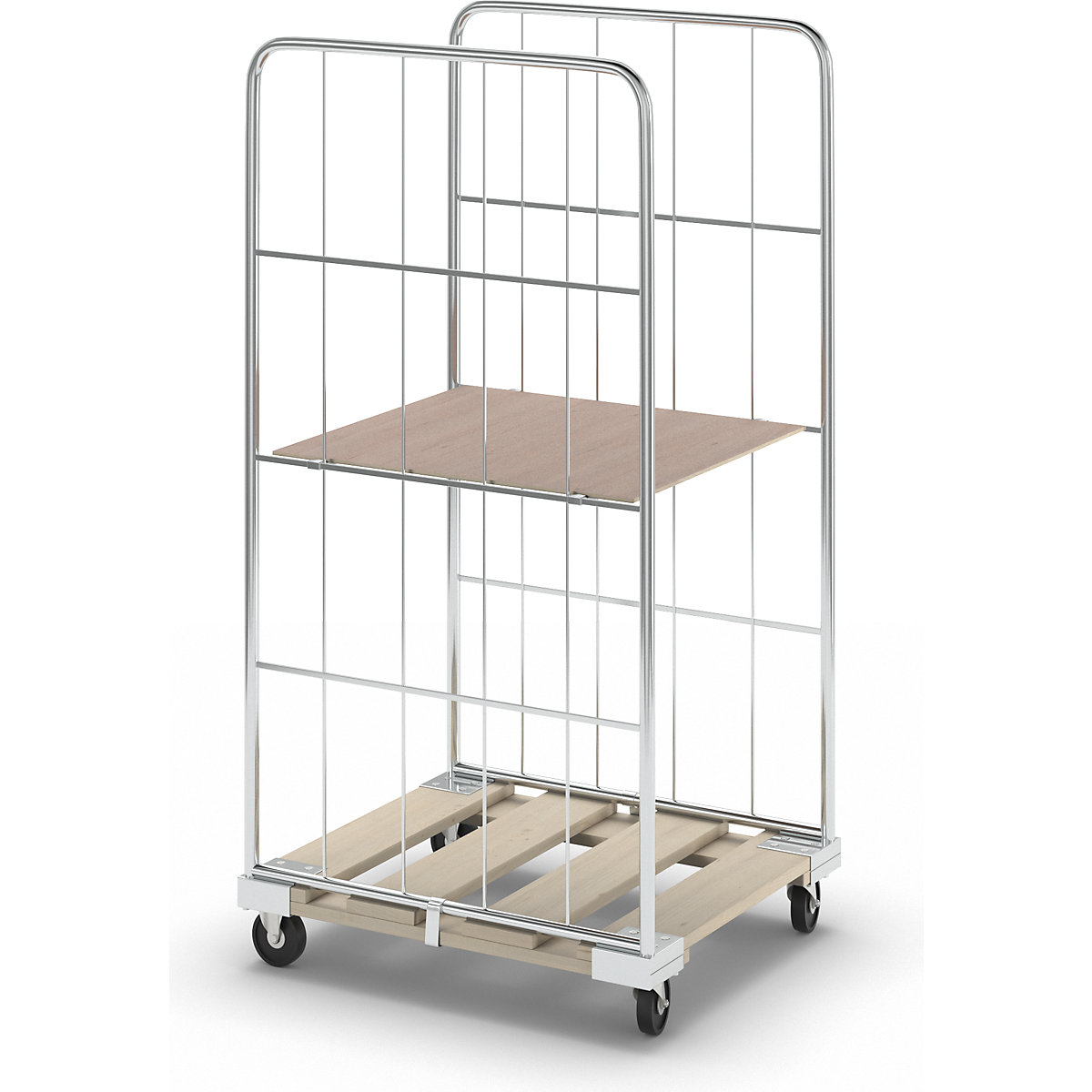 Rollbehälter mit Gitterwänden (Produktabbildung 7)-6
