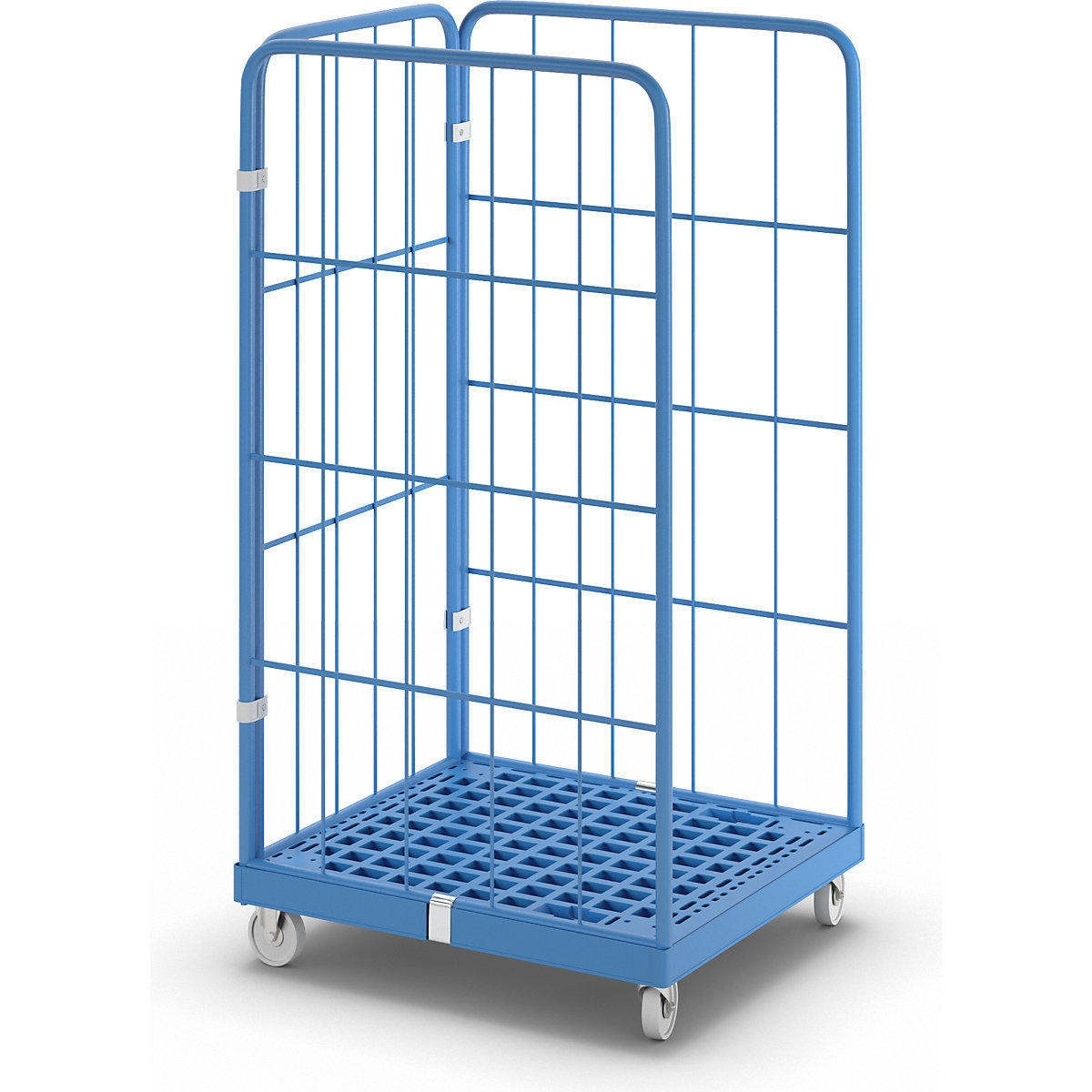 Rollbehälter mit Gitterwänden (Produktabbildung 7)-6