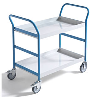 Servicewagen mit Wannen