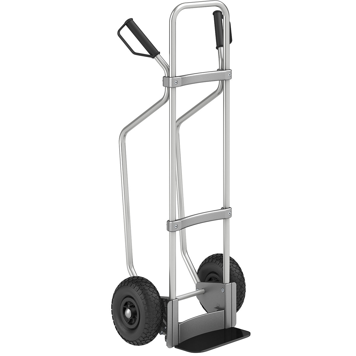 Aluminium-Sackkarre mit Kufen eurokraft pro
