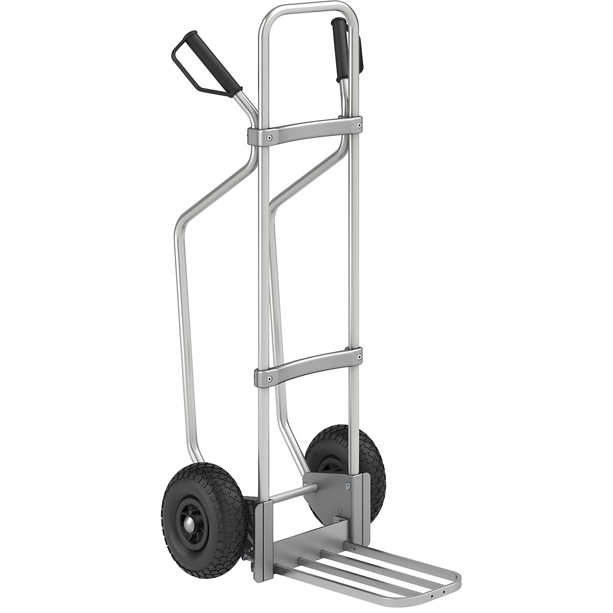 Aluminium-Sackkarre mit Kufen eurokraft pro