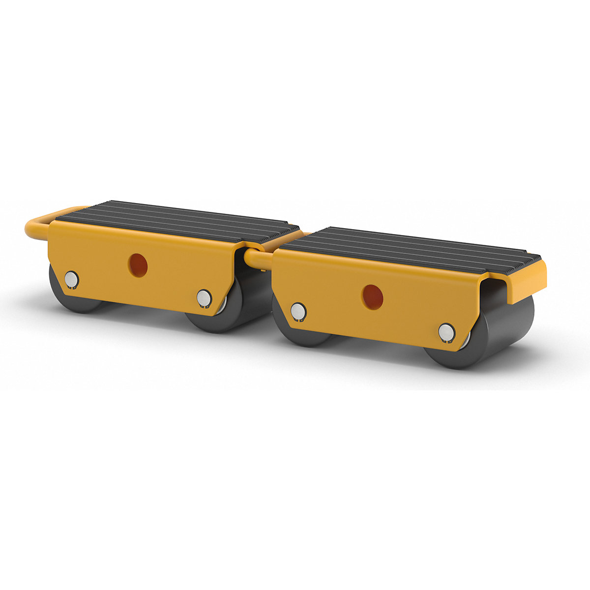 Transportroller mit Nylonrollen eurokraft basic (Produktabbildung 5)-4