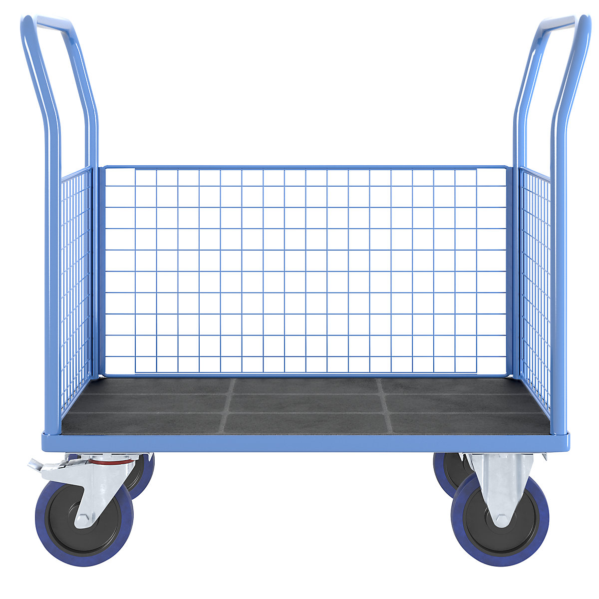 EUROKRAFTpro Plattformwagen mit Gitterwänden (Produktabbildung 4)