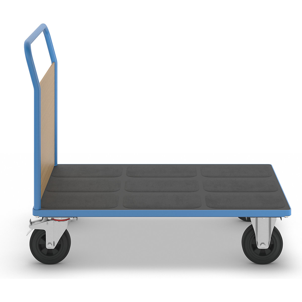 Plattformwagen mit Holzwänden eurokraft pro (Produktabbildung 5)-4