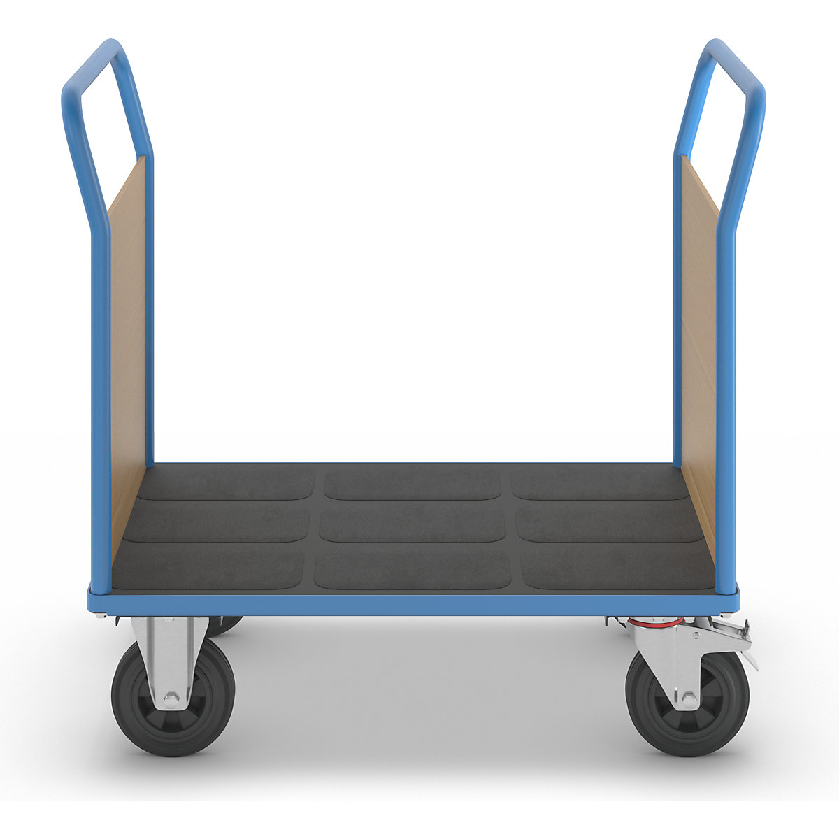 Plattformwagen mit Holzwänden eurokraft pro (Produktabbildung 8)-7