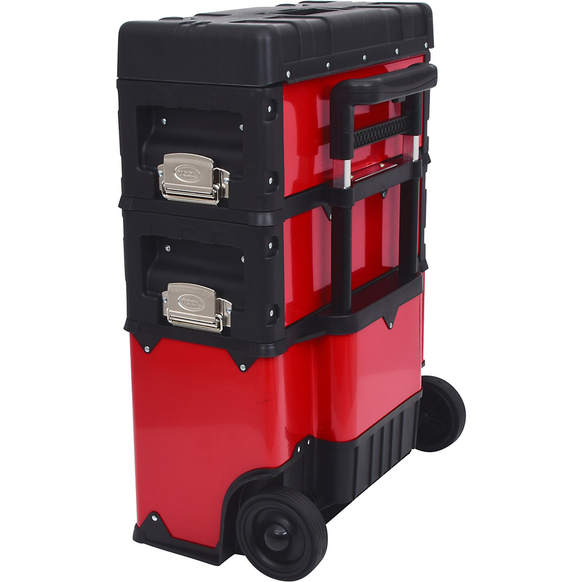 Fahrbarer Kunststoff-Stahlblech-Werkzeugkasten KS Tools (Produktabbildung 5)-4