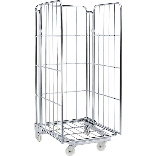 Rollbehälter: 3-seitig, nestbar | KAISER+KRAFT Deutschland