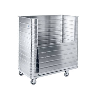 Aluminijasti zabojni voziček