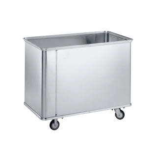 Aluminijasti zabojni voziček