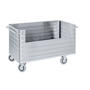 Aluminijasti zabojni voziček