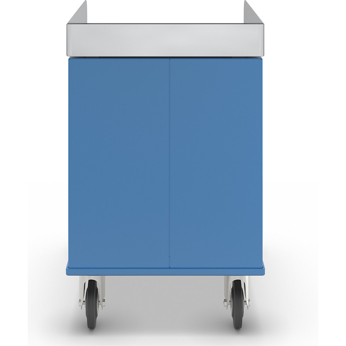 Pomožni montažni voziček, praškasto lakiran – eurokraft pro (Slika izdelka 4)-3