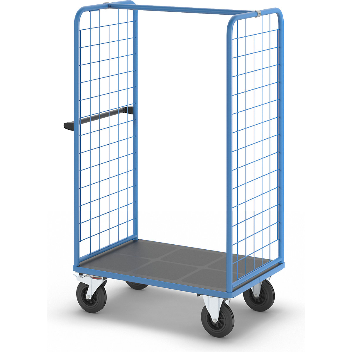 Nivojski voziček z mrežastimi stranskimi stenami – eurokraft pro (Slika izdelka 3)-2