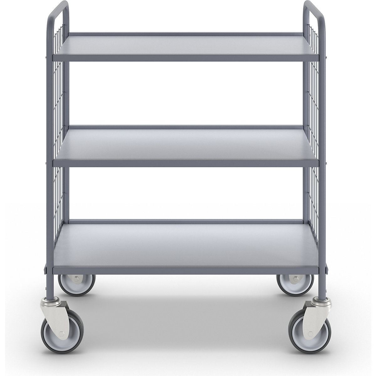 Pisarniški nivojski voziček, nosilnost 150 kg (Slika izdelka 2)-1