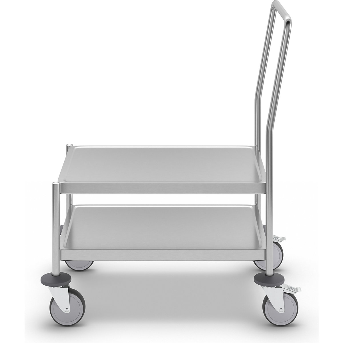 Ploski voziček iz nerjavnega jekla – Kongamek (Slika izdelka 2)-1