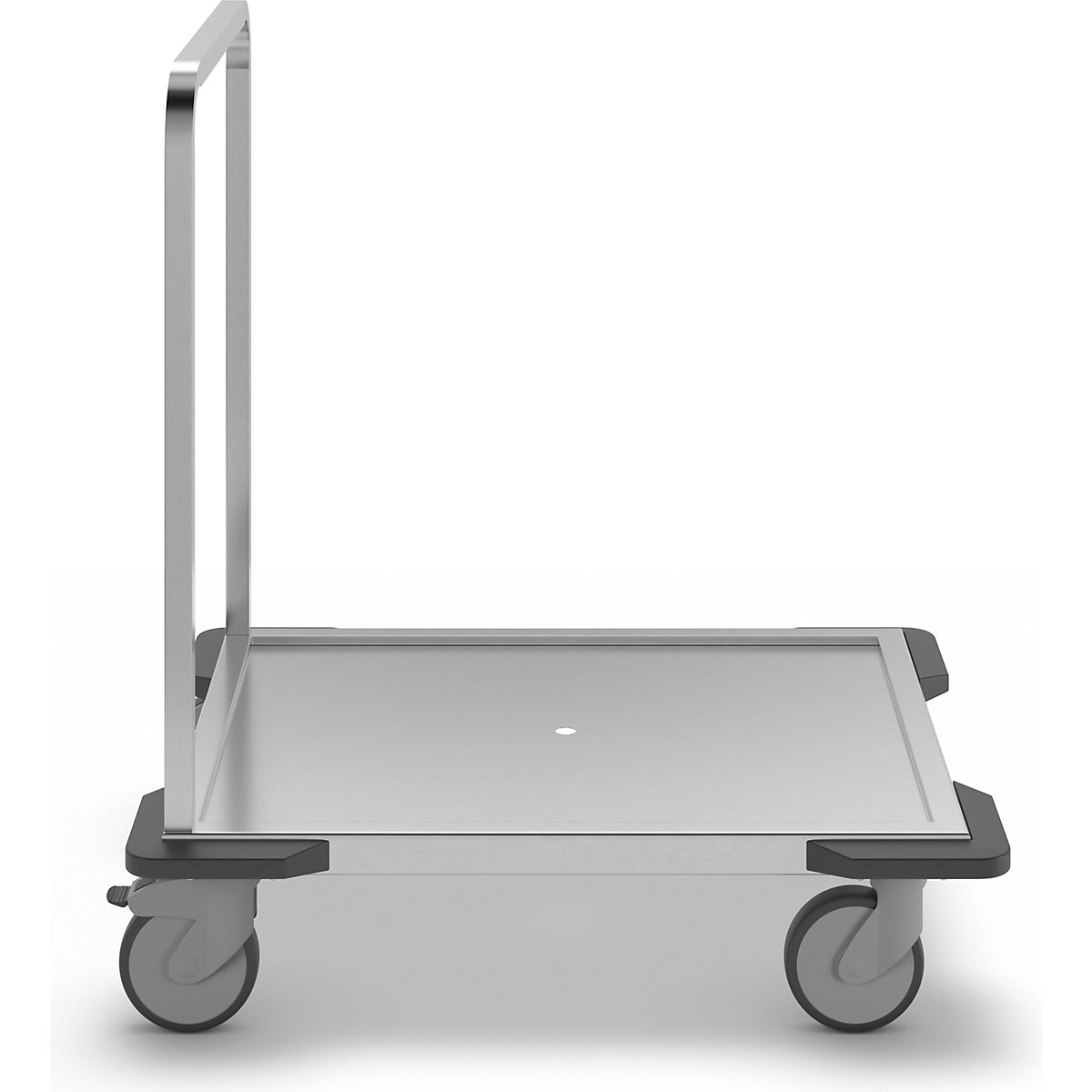 Ploski voziček iz nerjavnega jekla – eurokraft pro (Slika izdelka 2)-1