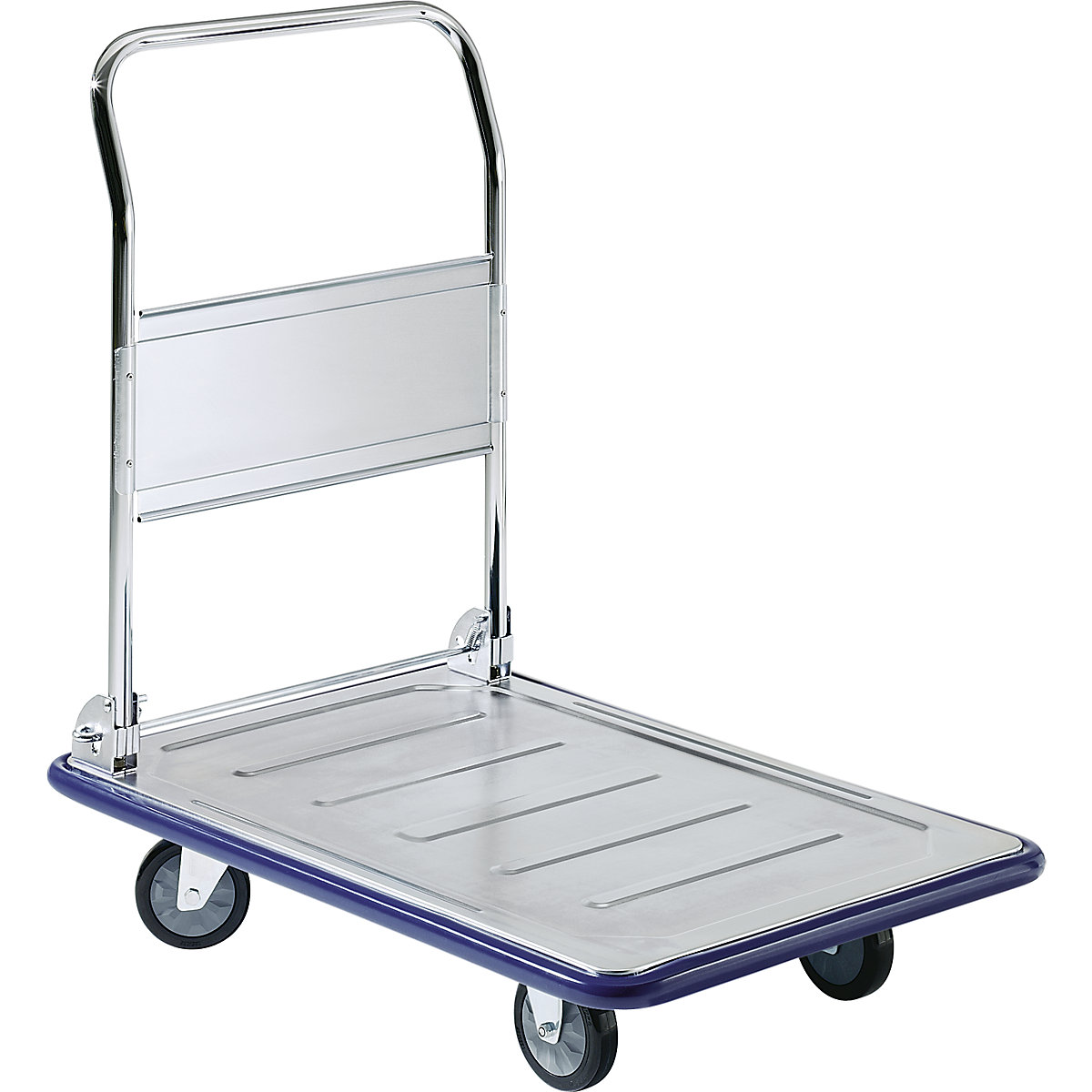 Ploski voziček, pocinkan, nosilnost 300 kg, DxŠ 925 x 625 mm, od 2 kosov-1
