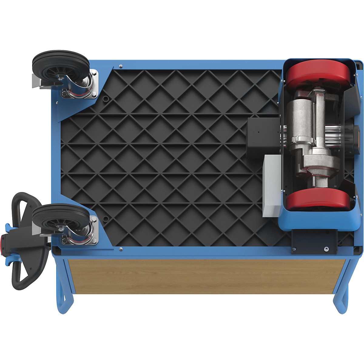 Ploski voziček z električnim pogonom – eurokraft pro (Slika izdelka 4)-3
