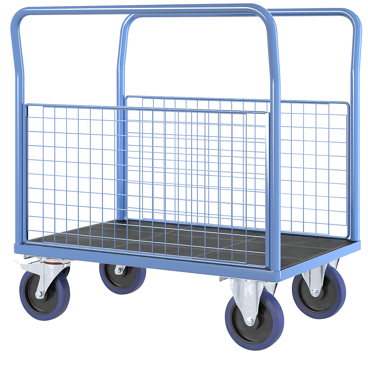 Ploski voziček z mrežastimi stenami – eurokraft pro (Slika izdelka 7)-6