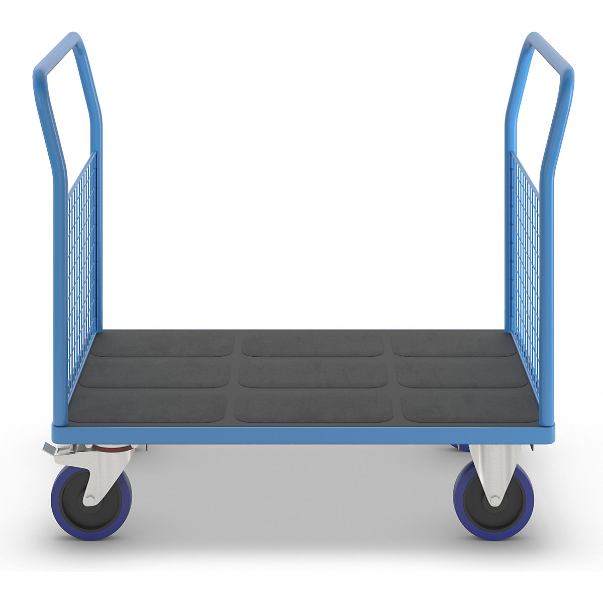 Ploski voziček z mrežastimi stenami – eurokraft pro (Slika izdelka 4)-3