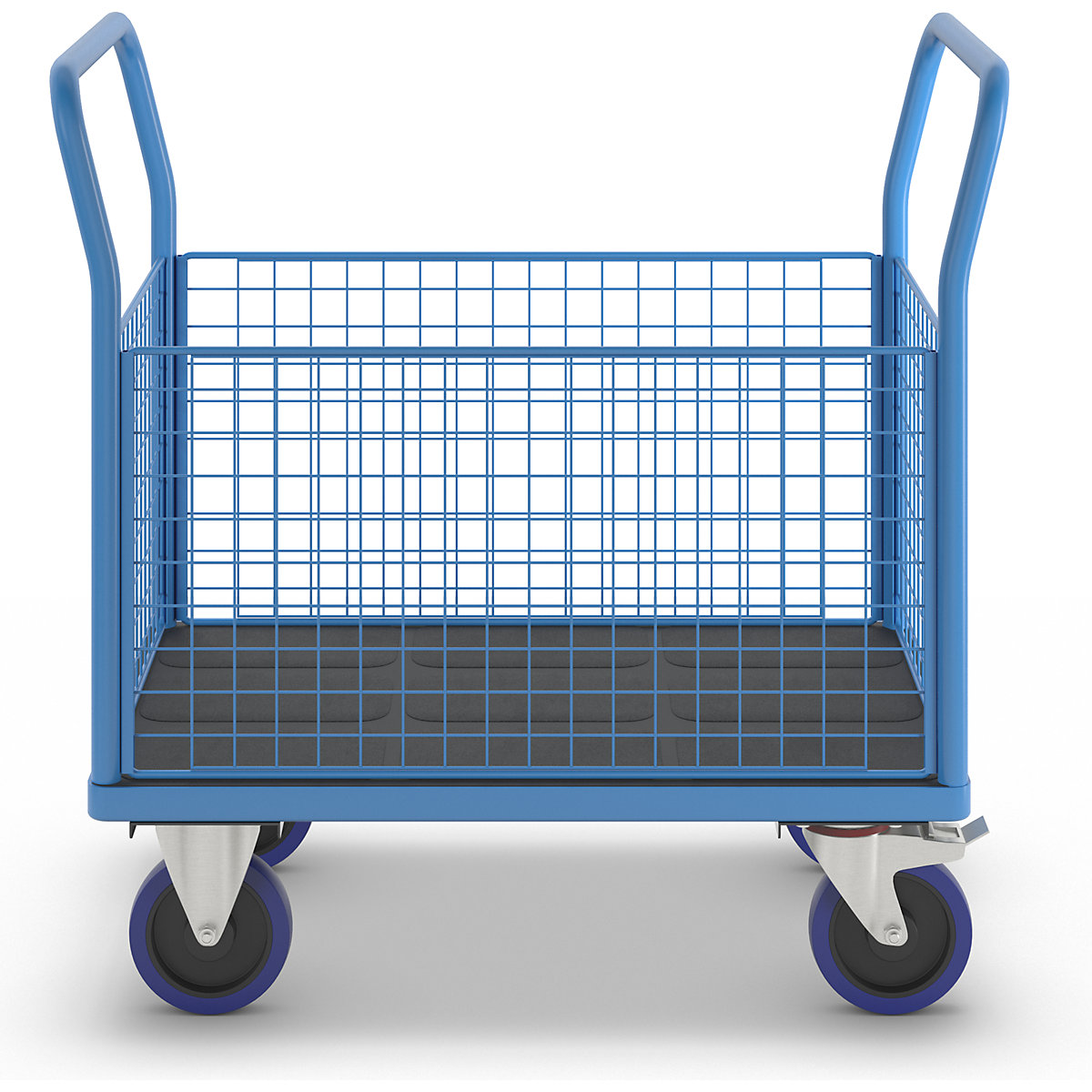 Ploski voziček z mrežastimi stenami – eurokraft pro (Slika izdelka 8)-7