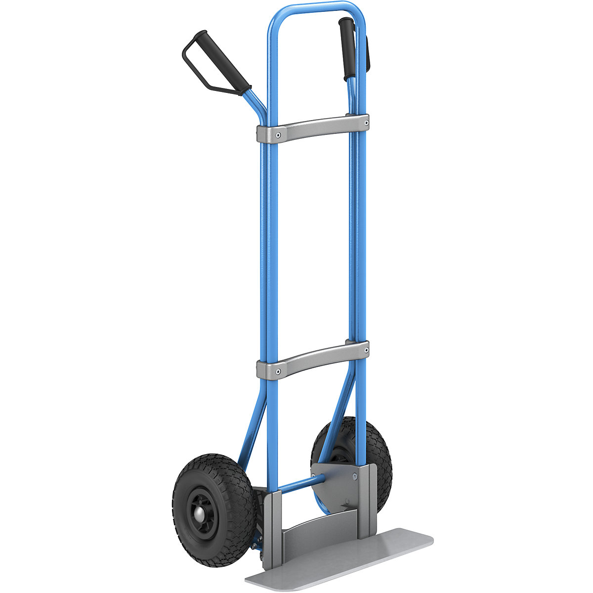 Voziček za prevoz vreč, modre barve – eurokraft pro
