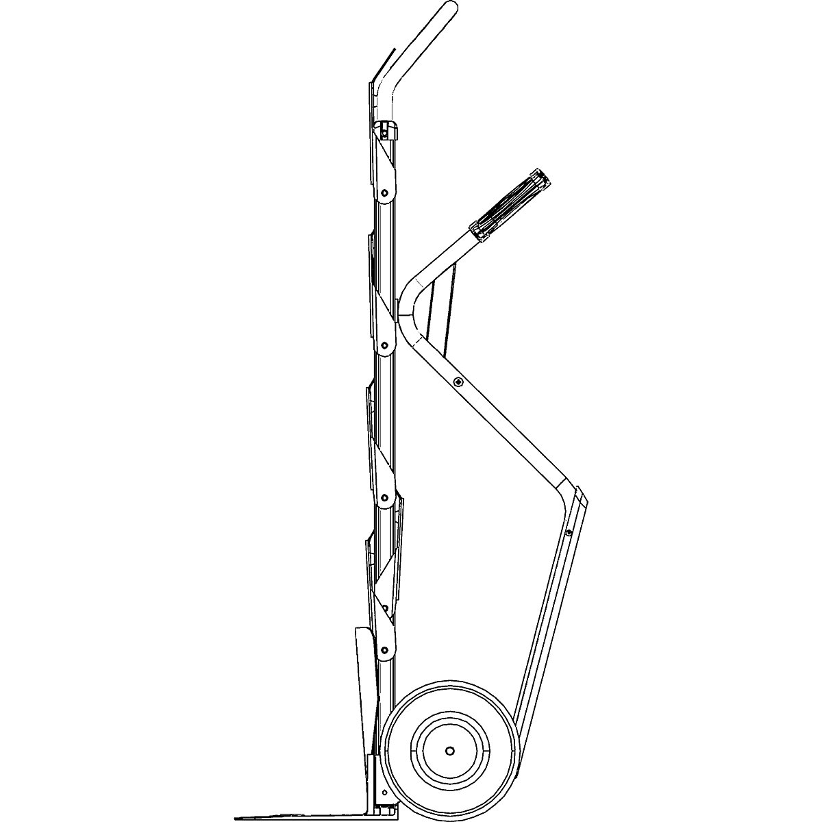 Aluminijast voziček za prevoz vreč WATER BOTTLE (Slika izdelka 13)-12