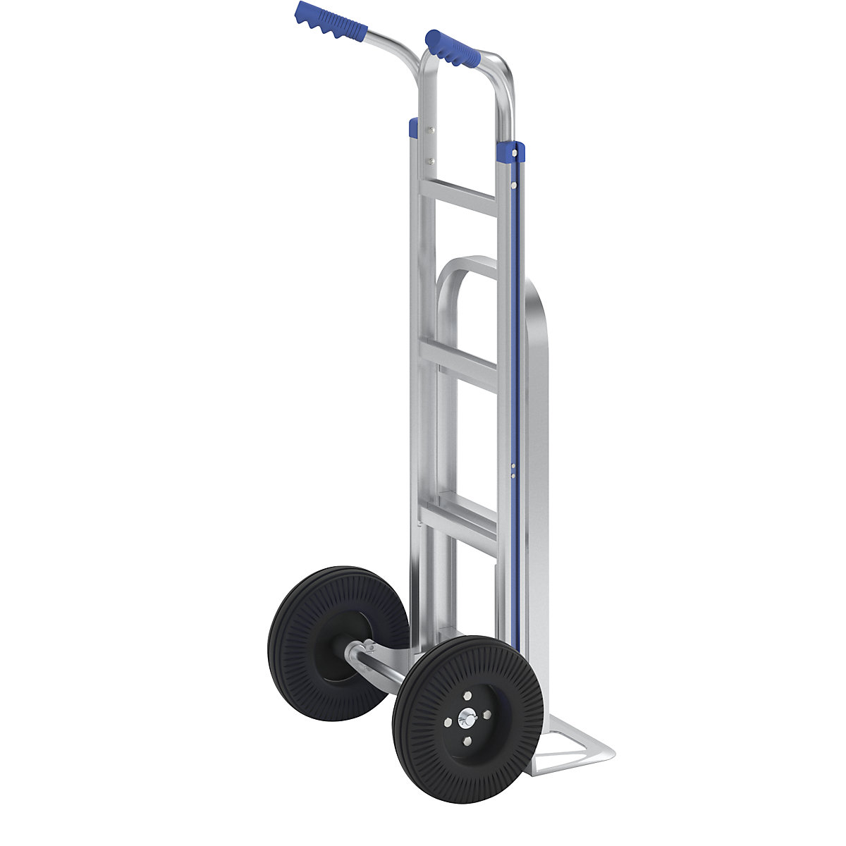 Aluminijast voziček za prevoz vreč