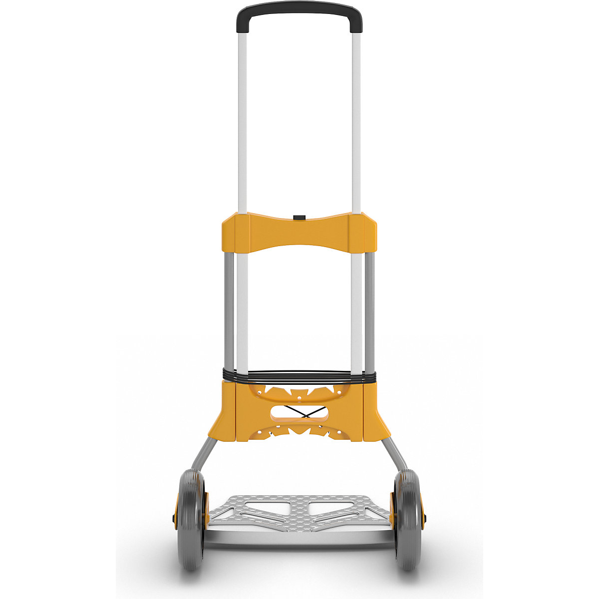 Aluminijast voziček za prevoz vreč, zložljiv – eurokraft basic (Slika izdelka 2)-1