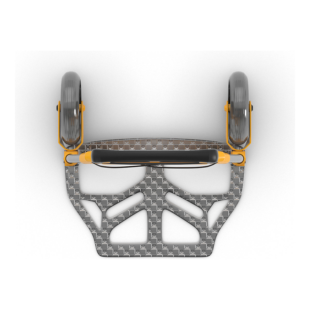 Aluminijast voziček za prevoz vreč, zložljiv – eurokraft basic (Slika izdelka 7)-6
