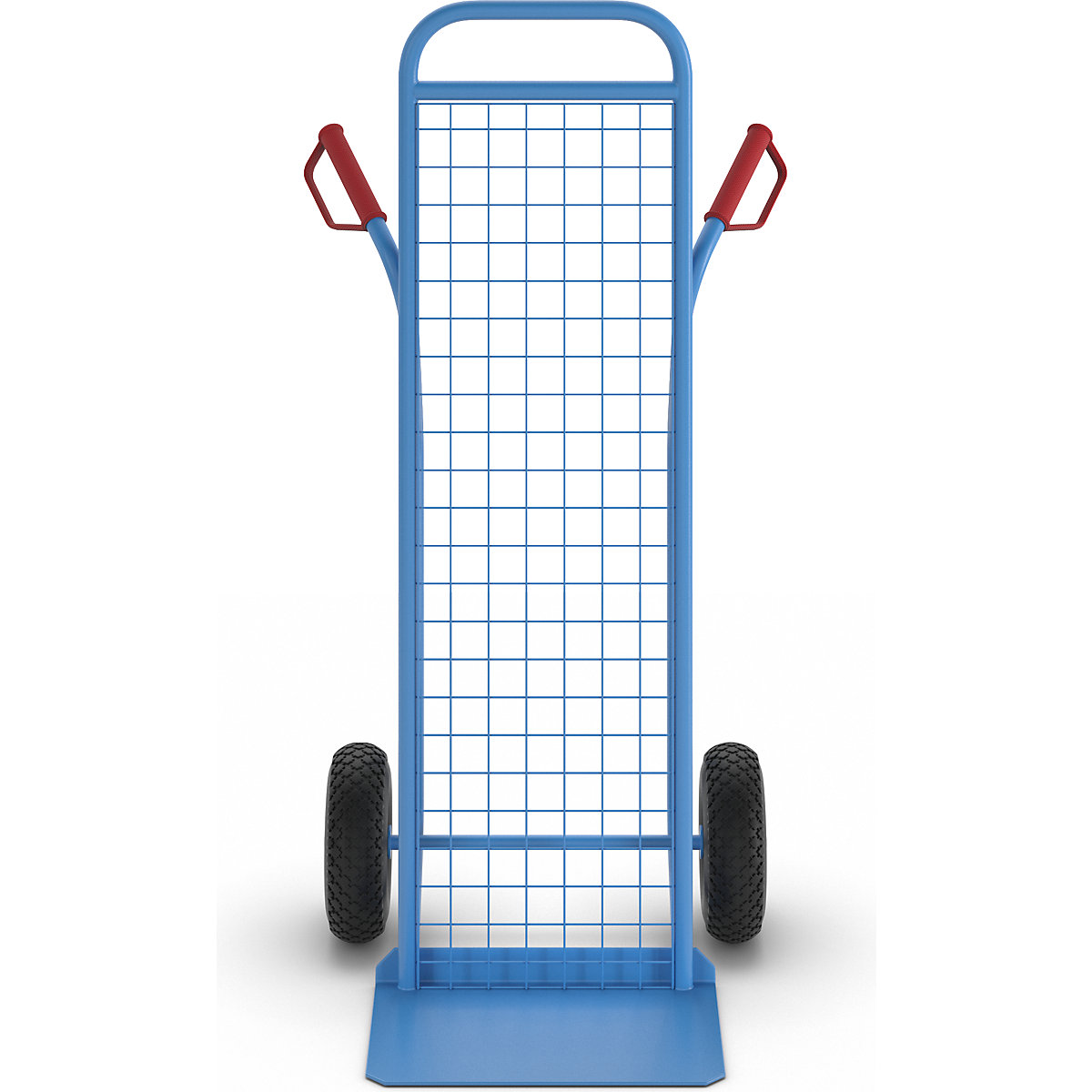 Ročni voziček z zadnjo steno iz žičnate mreže – eurokraft pro (Slika izdelka 5)-4