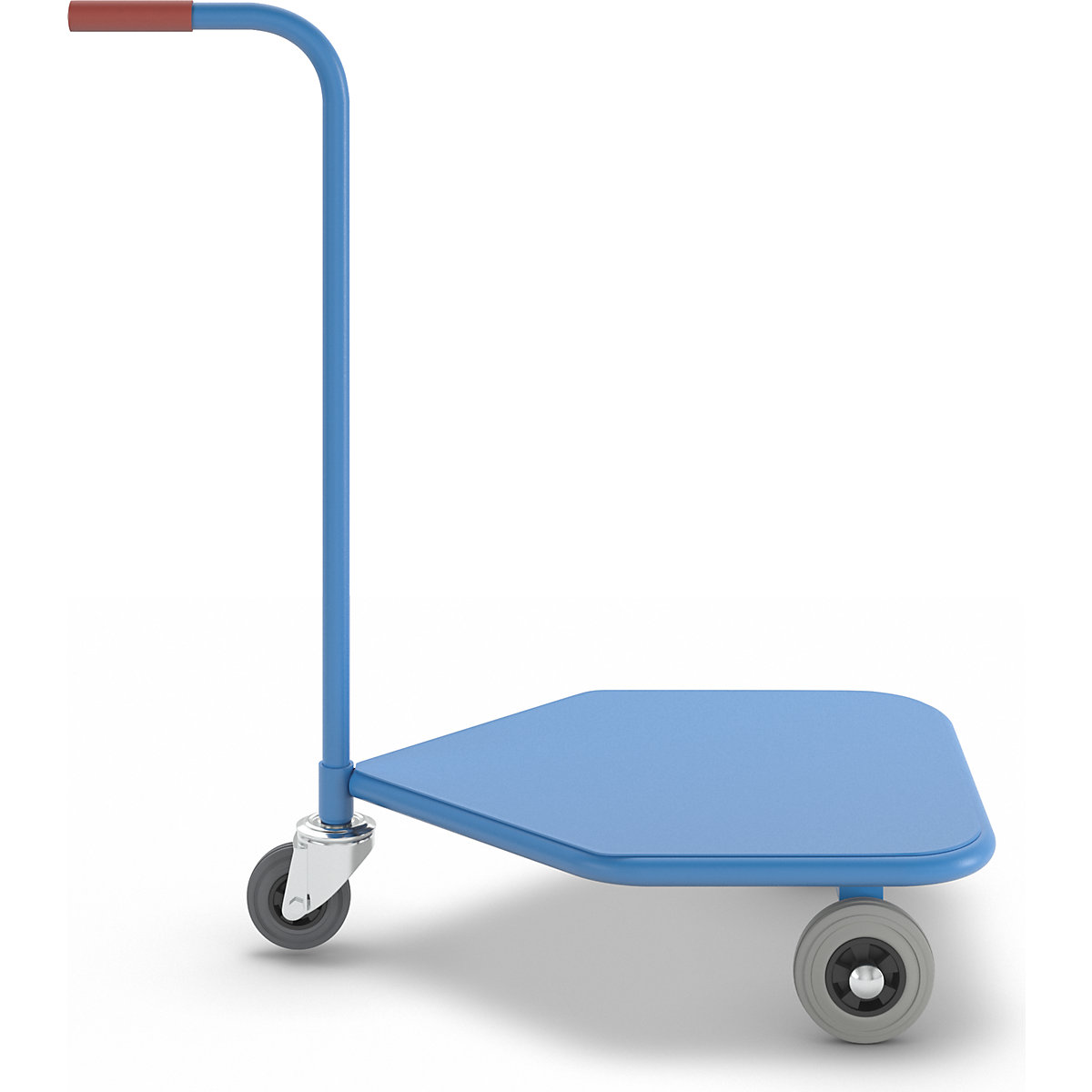 Voziček z ročajem, nosilnost 100 kg – eurokraft pro (Slika izdelka 4)-3