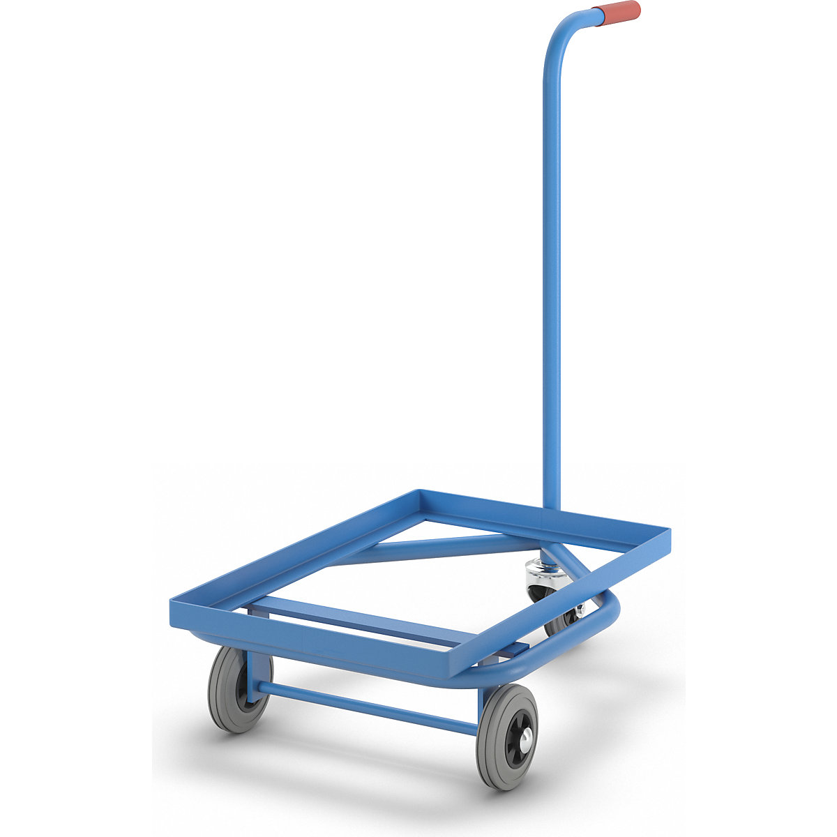 Voziček z ročajem, nosilnost 100 kg – eurokraft pro (Slika izdelka 4)-3