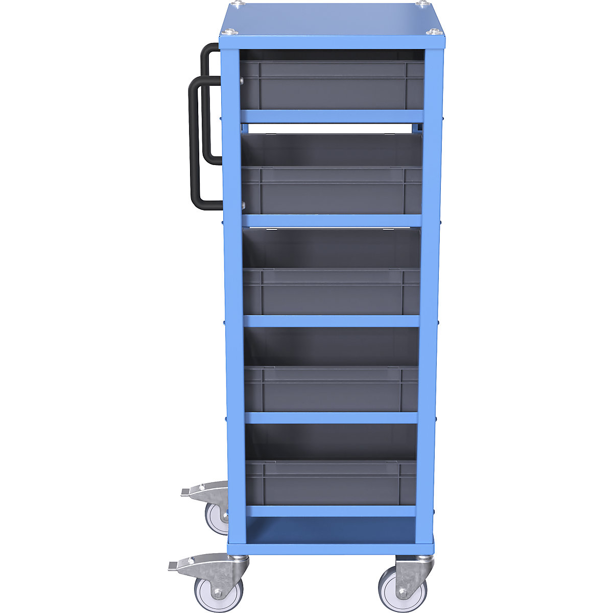 Transportni voziček za evro zaboje CustomLine – eurokraft pro (Slika izdelka 19)-18