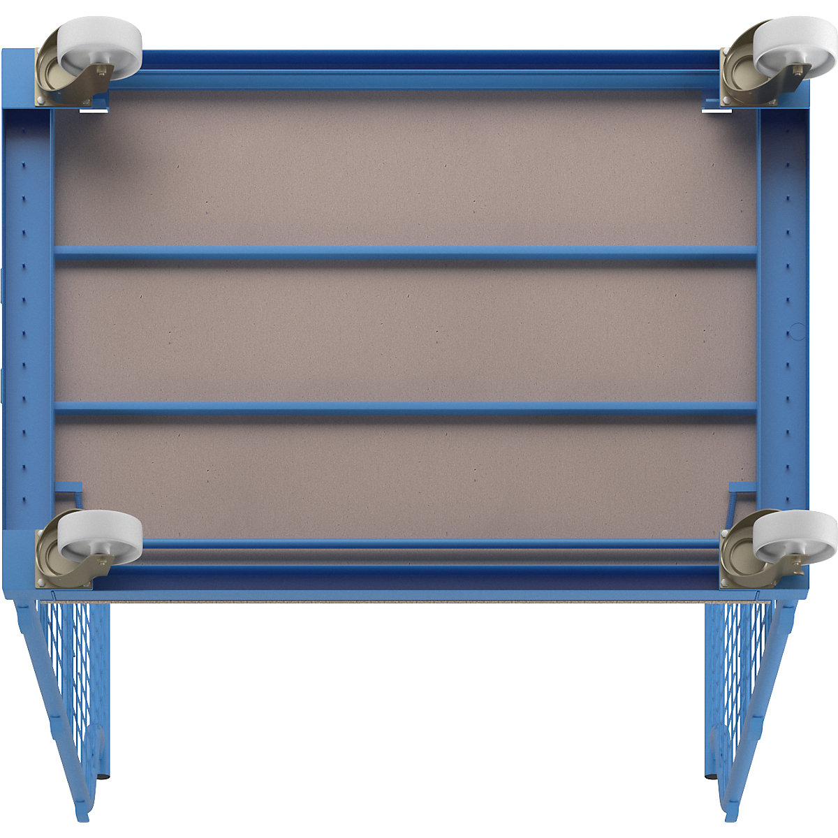 Univerzalni voziček Corlette® z mrežo – eurokraft pro (Slika izdelka 5)-4