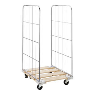 Voziček z mrežastimi stranicami