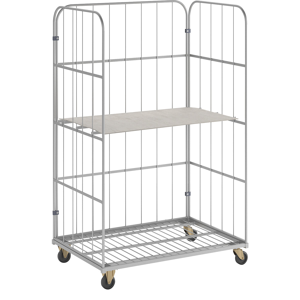 Zaboj na kolesih iz aluminija
