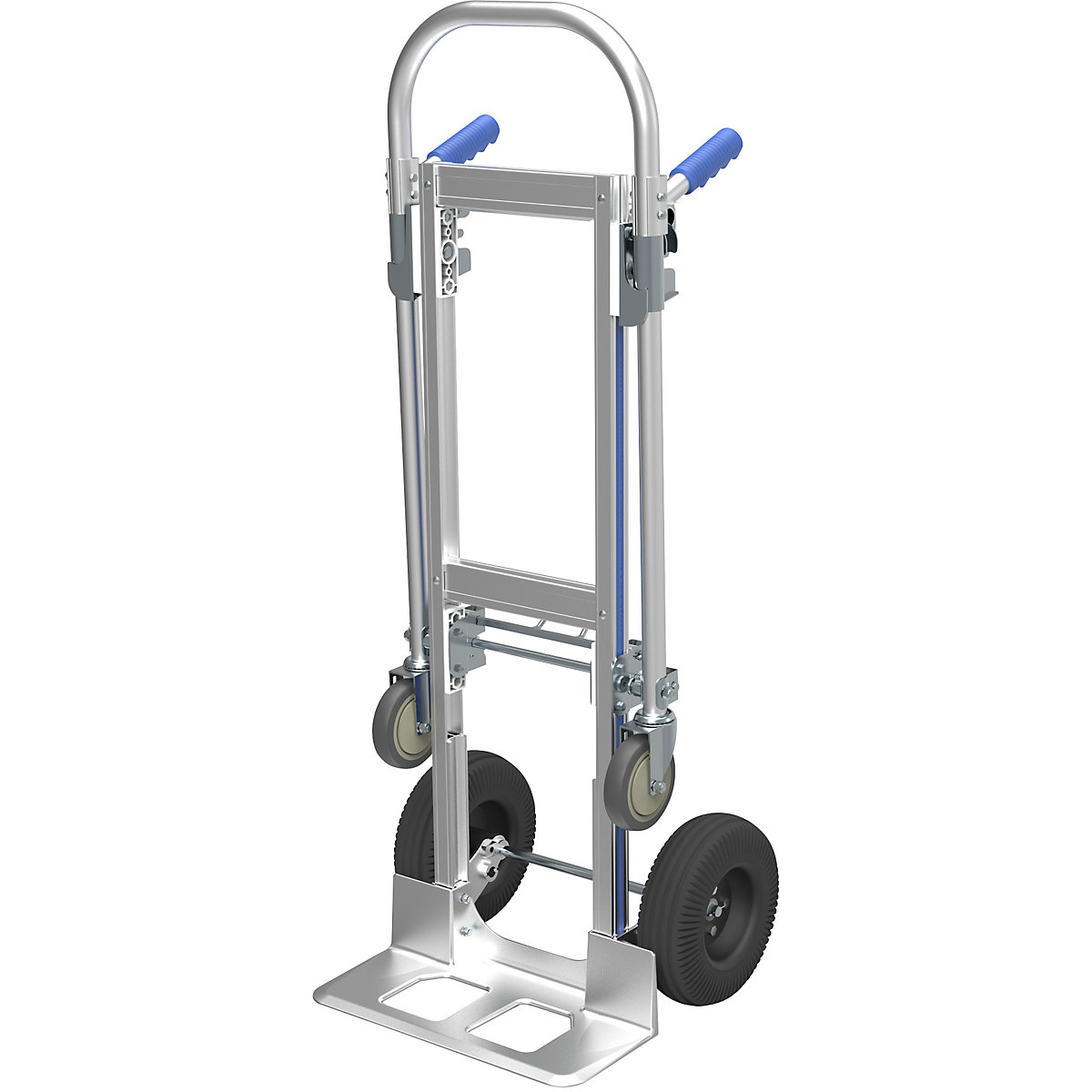 Aluminijska kolica za prijevoz vreća, ŠxD lopatice 460 x 230 mm, nosivost 200 kg, od 2 kom.-6