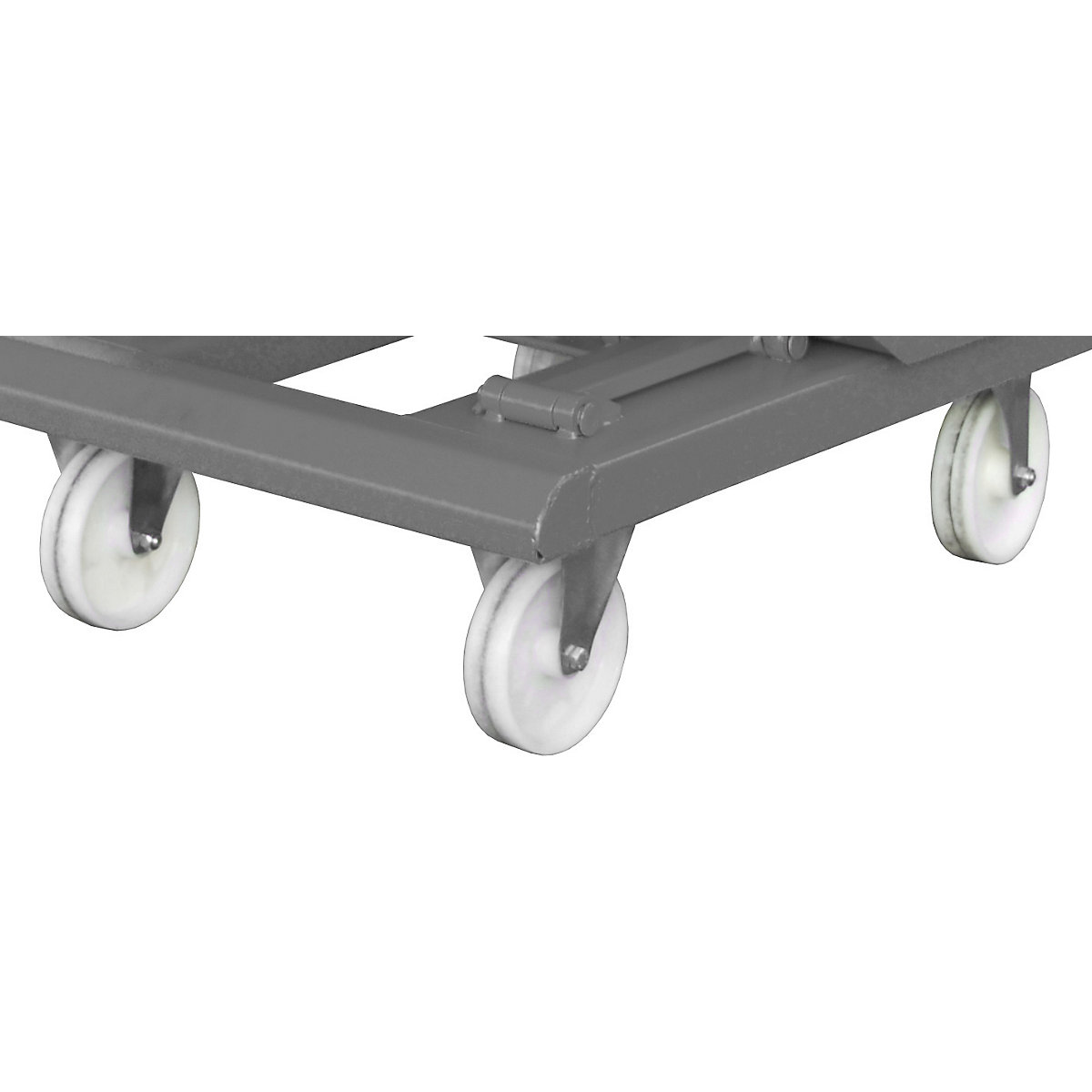 Set di rotelle per contenitori ribaltabili e contenitori a fondo apribile – eurokraft pro (Foto prodotto 3)-2