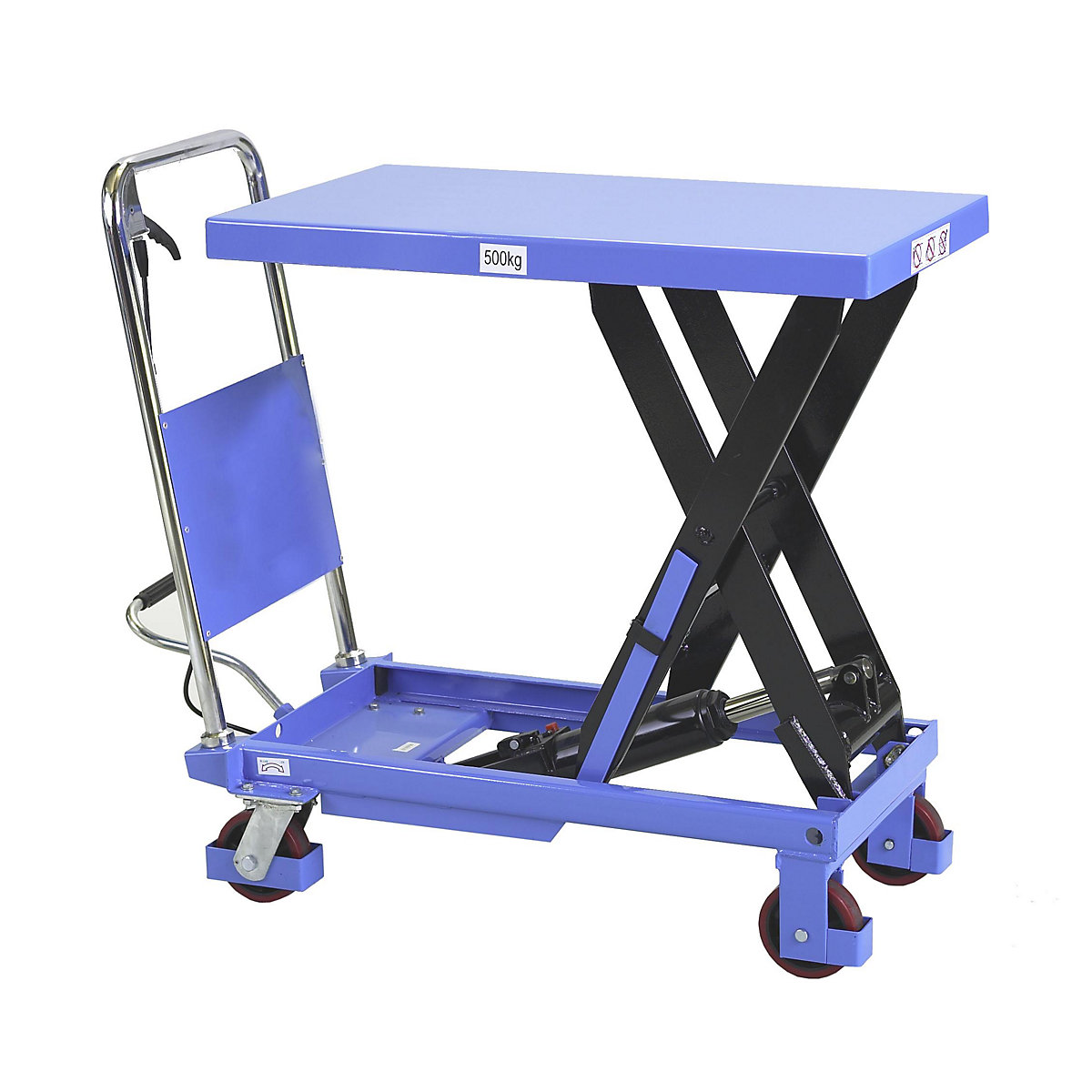 Carrello di sollevamento a pantografo