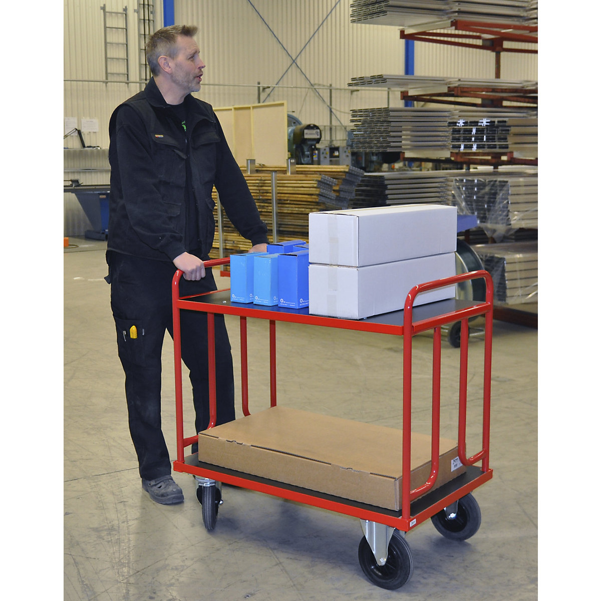 Carrello a pianale KM731 – Kongamek (Foto prodotto 5)-4